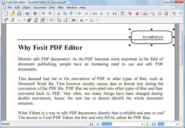 foxit pdf editor